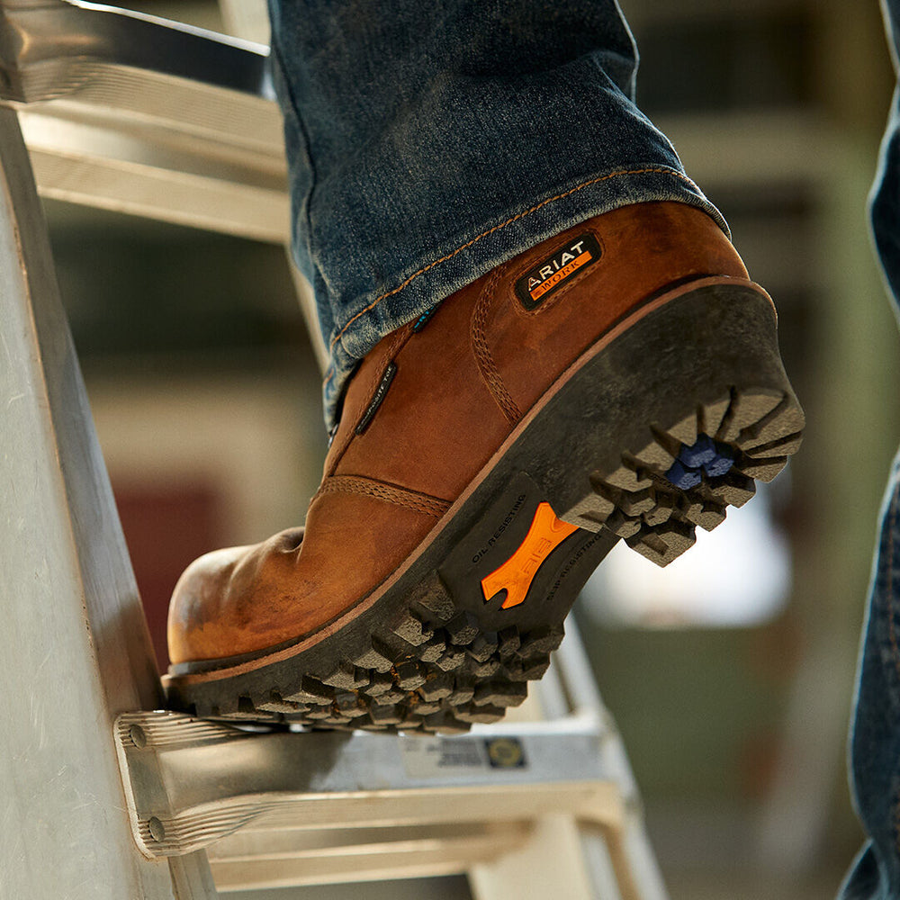 Logger Shock Shield Waterproof Composite Toe Work Boot - Men