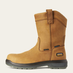 Turbo Pull-On Waterproof Carbon Toe Work Boot - Men