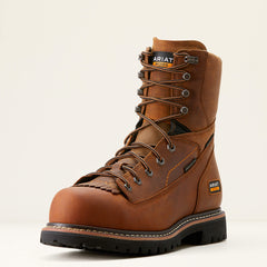 Longview Shock Shield 8" Waterproof Composite Toe Work Boot - Men