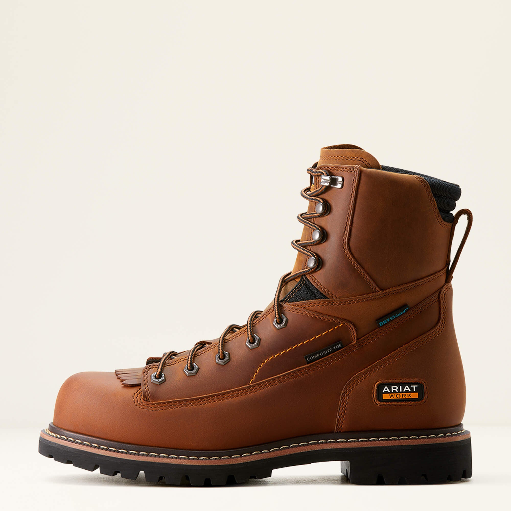 Longview Shock Shield 8" Waterproof Composite Toe Work Boot - Men