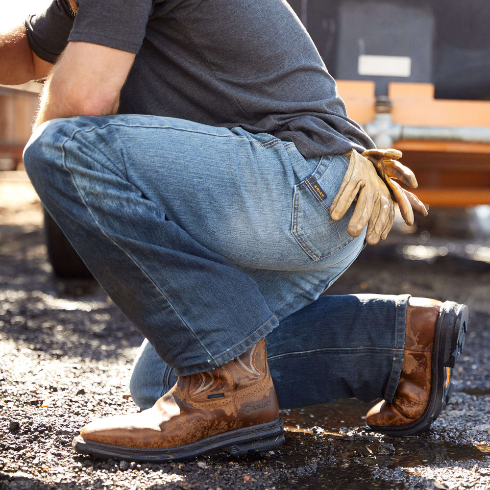 Sierra Shock Shield Waterproof Work Boot - Men