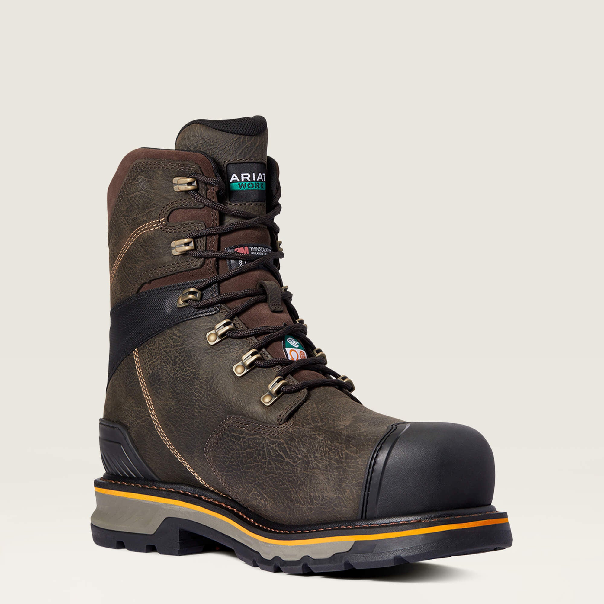 Stump Jumper 8" CSA Glacier Grip Waterproof 600g Composite Toe Work Boot - Men