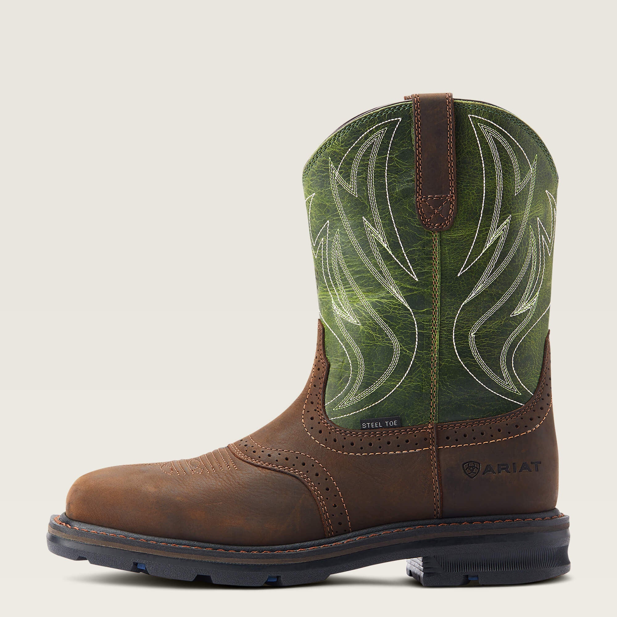 Sierra Shock Shield Steel Toe Work Boot - Men