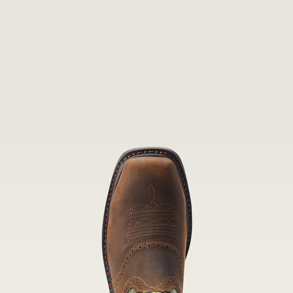 Sierra Shock Shield Steel Toe Work Boot - Men