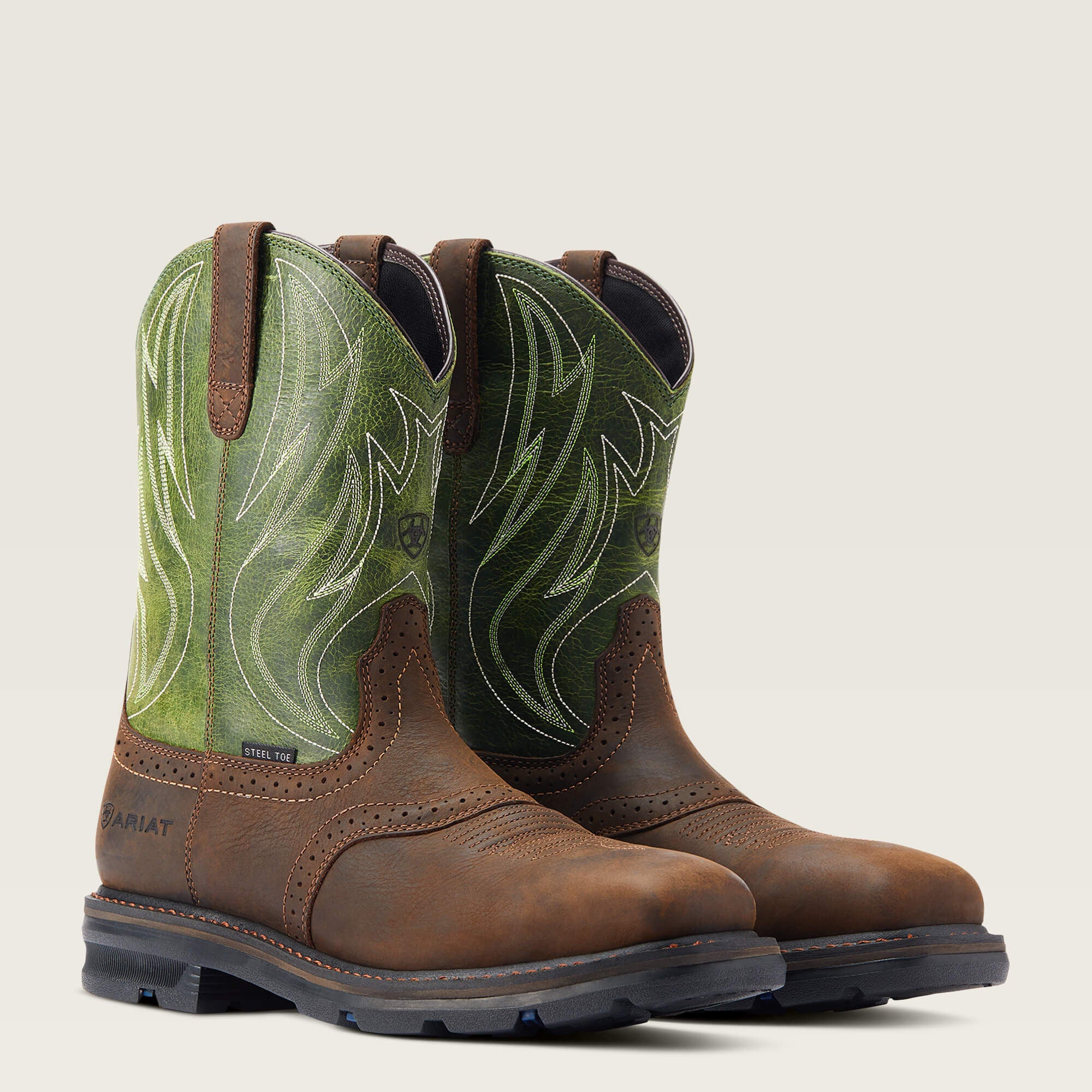 Sierra Shock Shield Steel Toe Work Boot - Men
