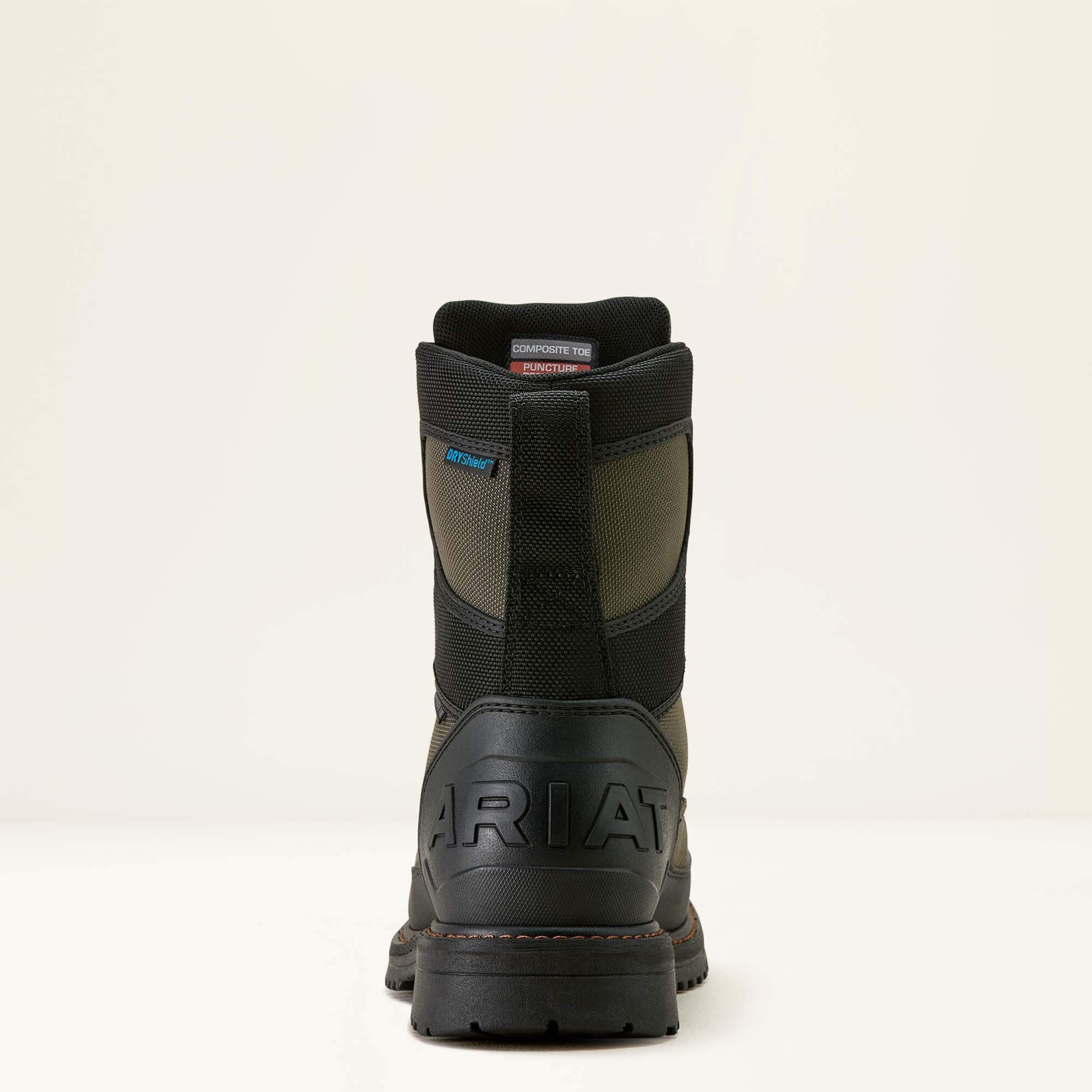 RigTEK Wildcat BOA 8" CSA Waterproof Wide Square Toe Composite Toe Work Boot - Men
