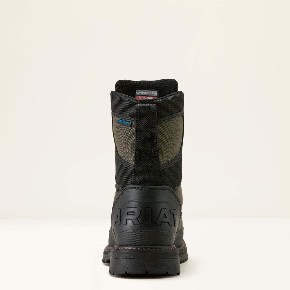 RigTEK Wildcat BOA 8" CSA Waterproof Wide Square Toe Composite Toe Work Boot - Men