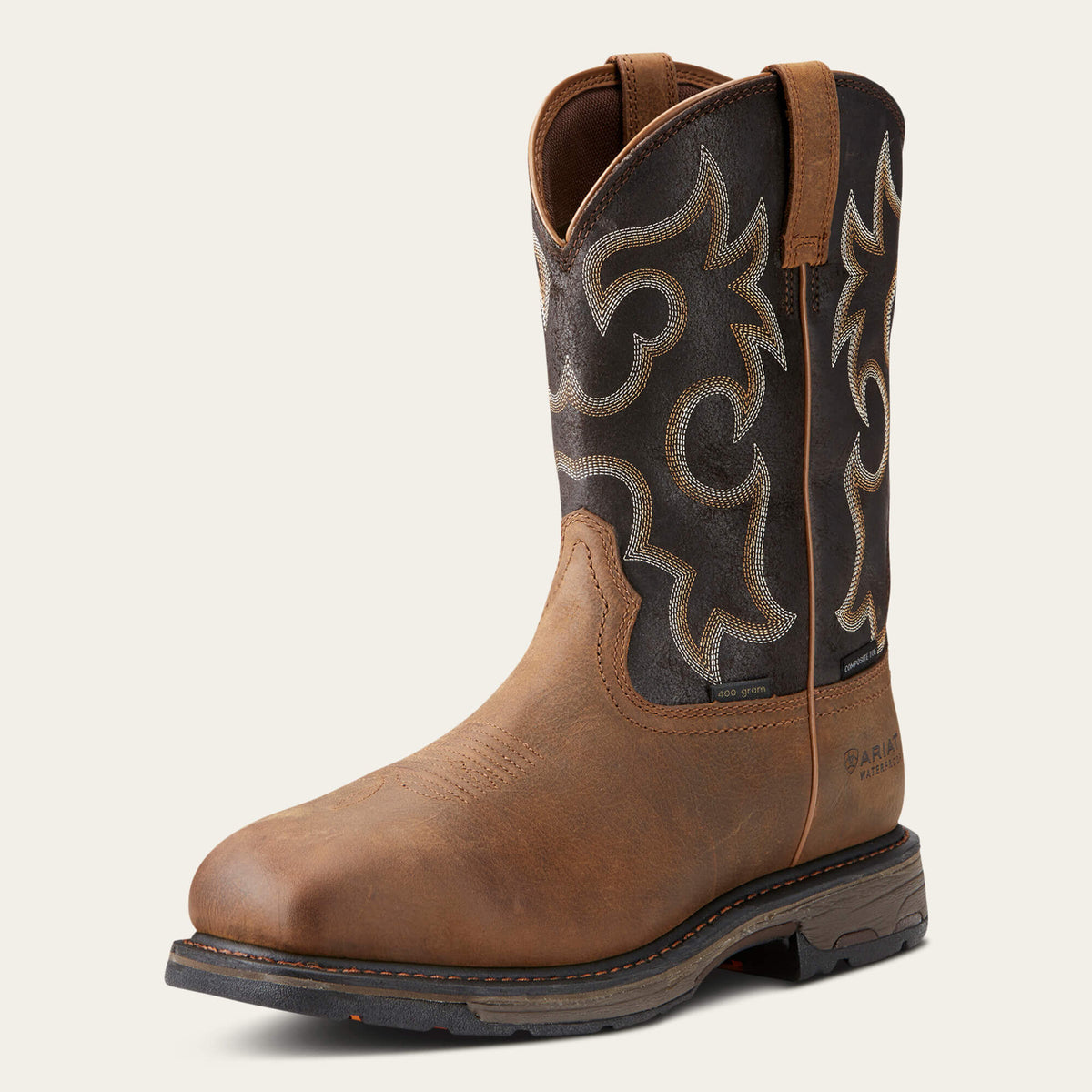 WorkHog Wide Square Toe 400g Waterproof Composite Toe Work Boot - Men
