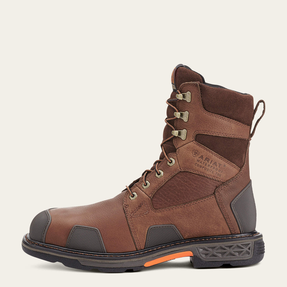 OverDrive 8" Wide Square Toe Waterproof Composite Toe Work Boot - Men
