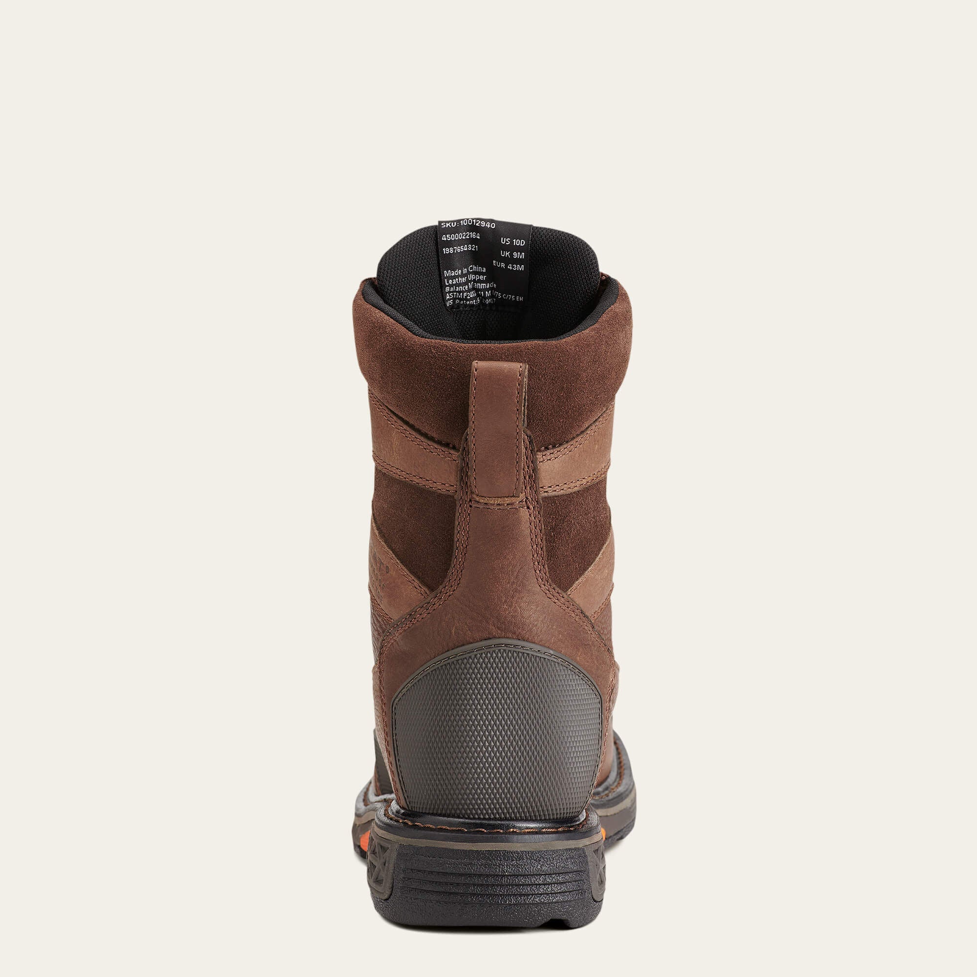 OverDrive 8" Wide Square Toe Waterproof Composite Toe Work Boot - Men