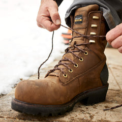 Powerline 8" 400G Waterproof 400g Composite Toe Work Boot - Men