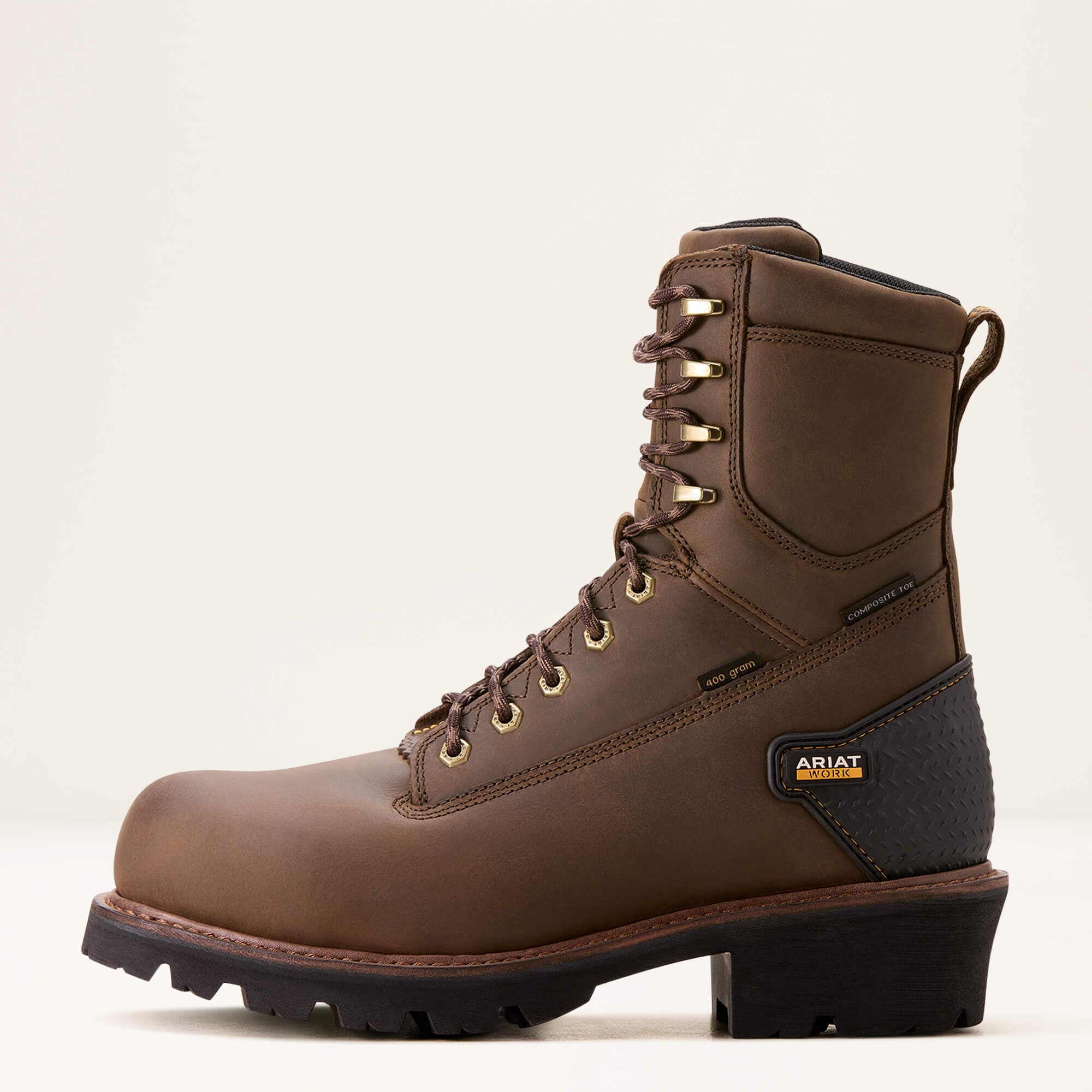 Powerline 8" 400G Waterproof 400g Composite Toe Work Boot - Men