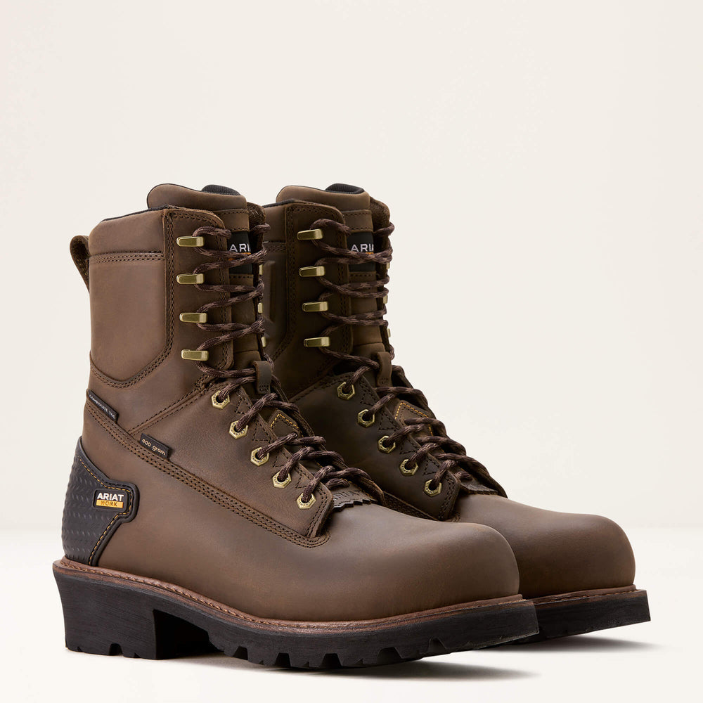 Powerline 8" 400G Waterproof 400g Composite Toe Work Boot - Men