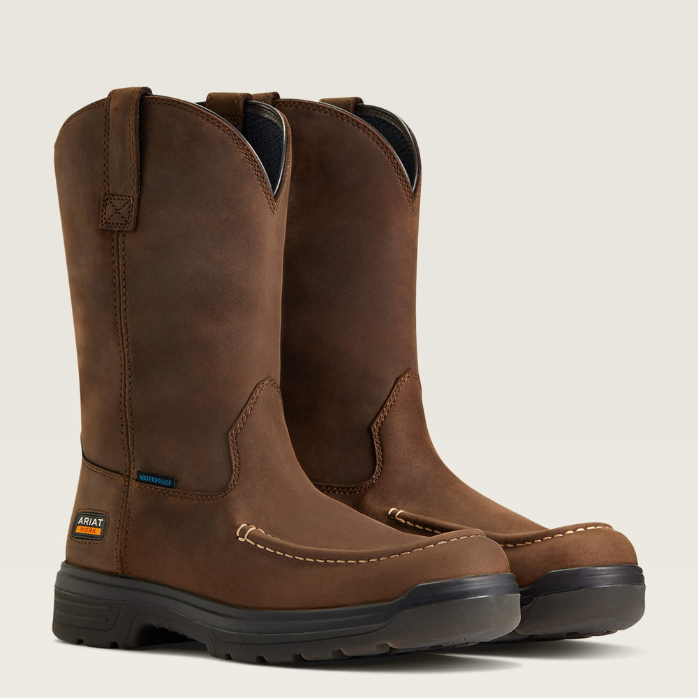Turbo Moc Toe Waterproof Work Boot - Men