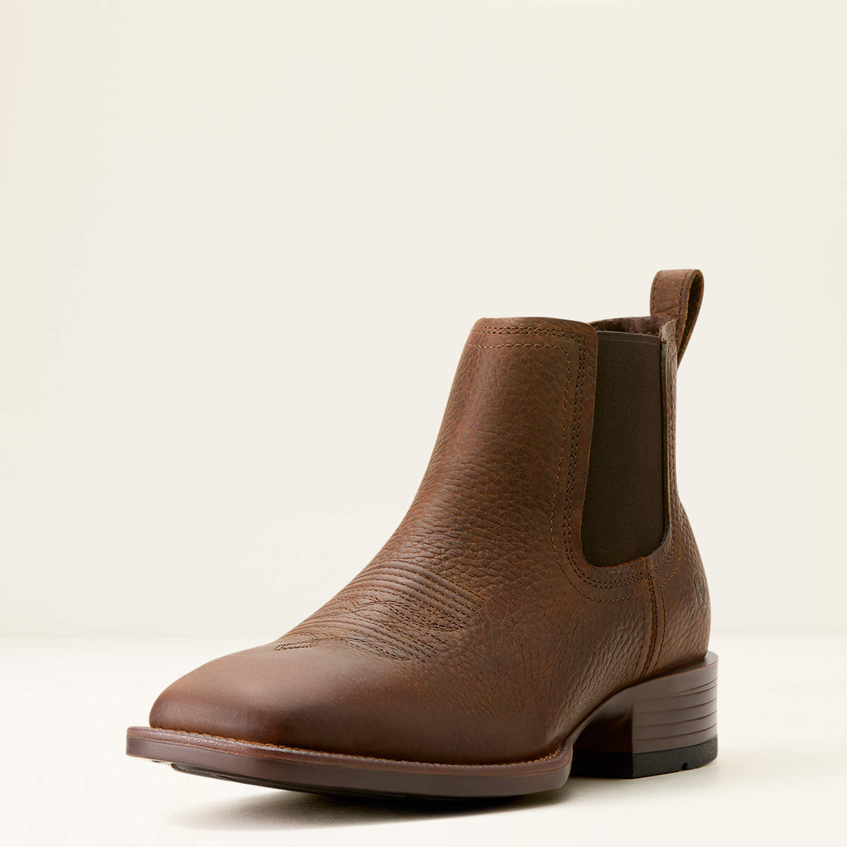 Booker Chelsea Wide Square Toe Western Boot - Men