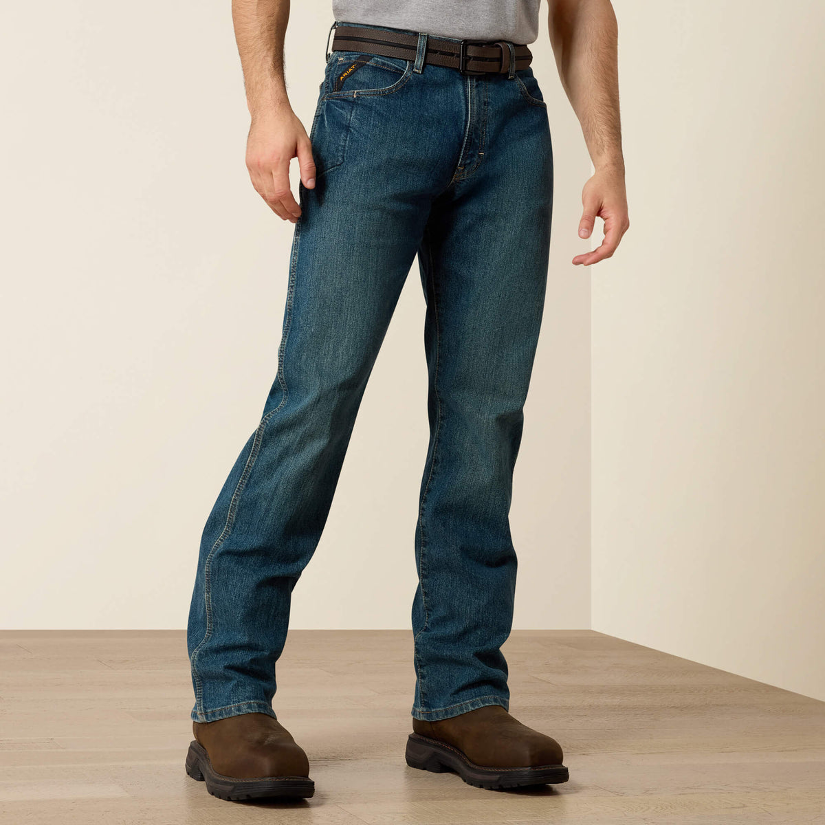Rebar M4 Relaxed DuraStretch Basic Boot Cut Jean - Men