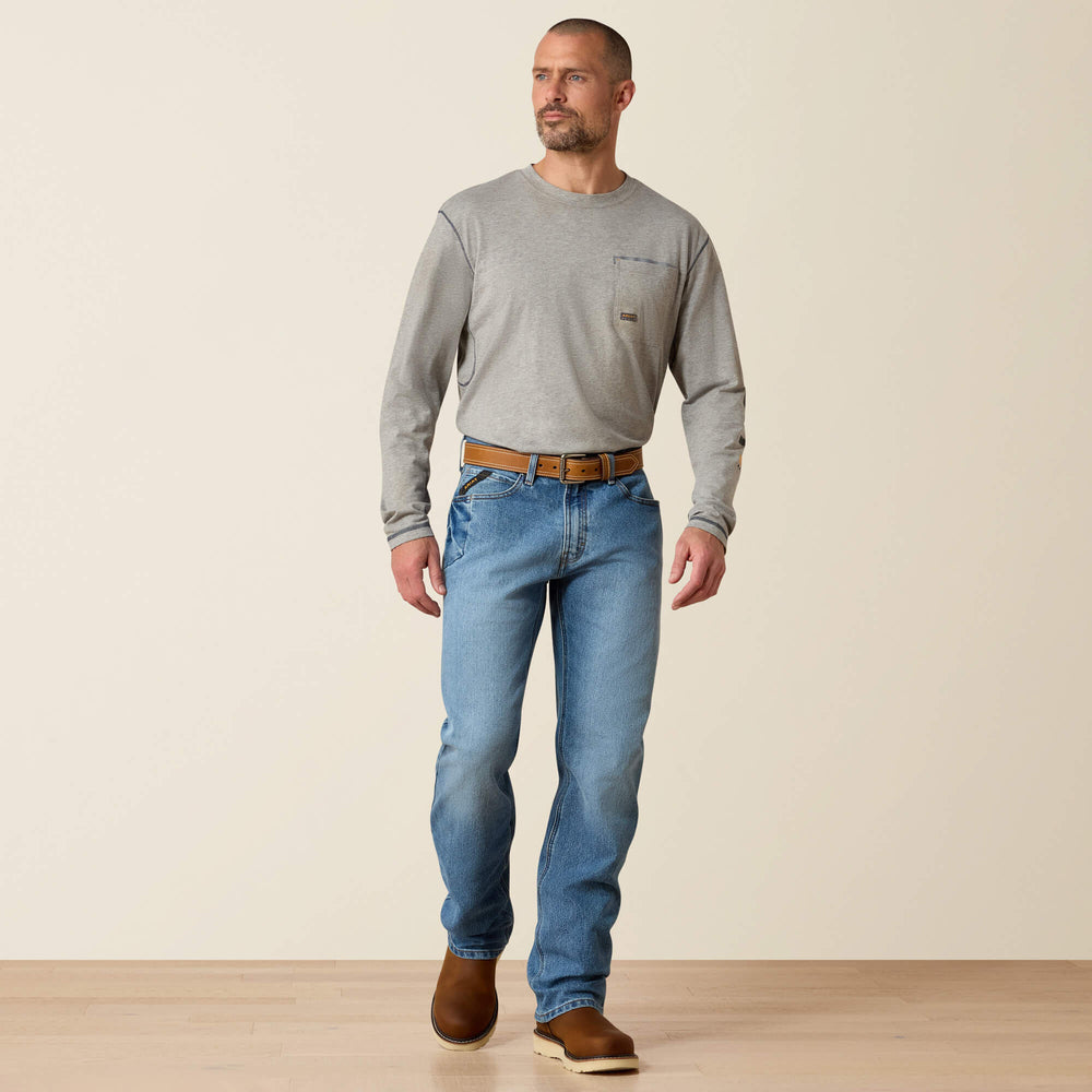 Rebar M4 Relaxed DuraStretch Basic Boot Cut Jean - Men