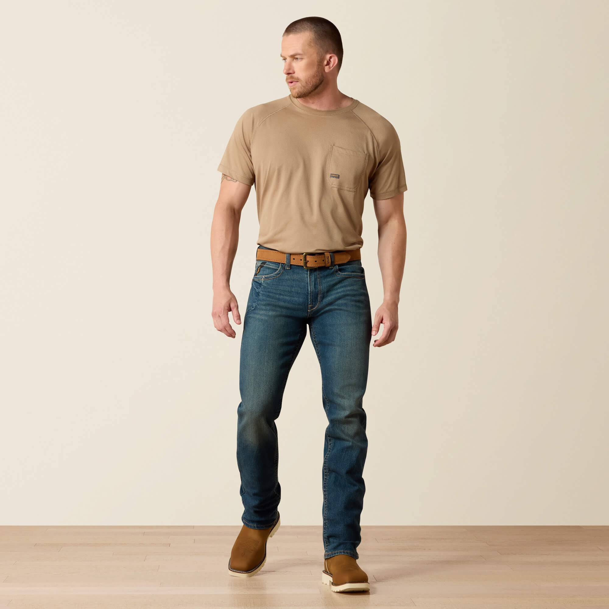 Men's Slim Fit Work Pants - Rebar Denim - Men