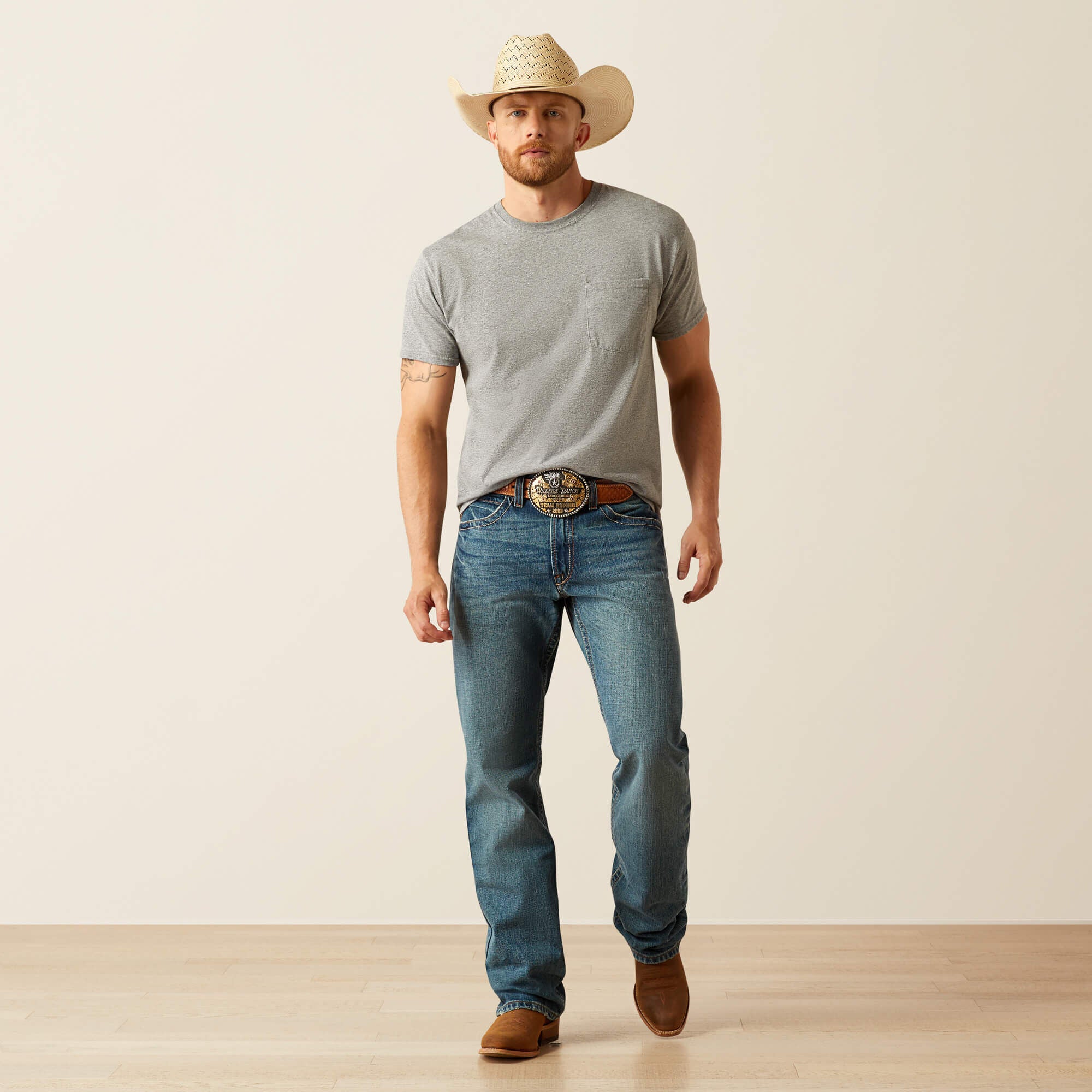 M4 Low Rise Scoundrel Boot Cut Jean - Men