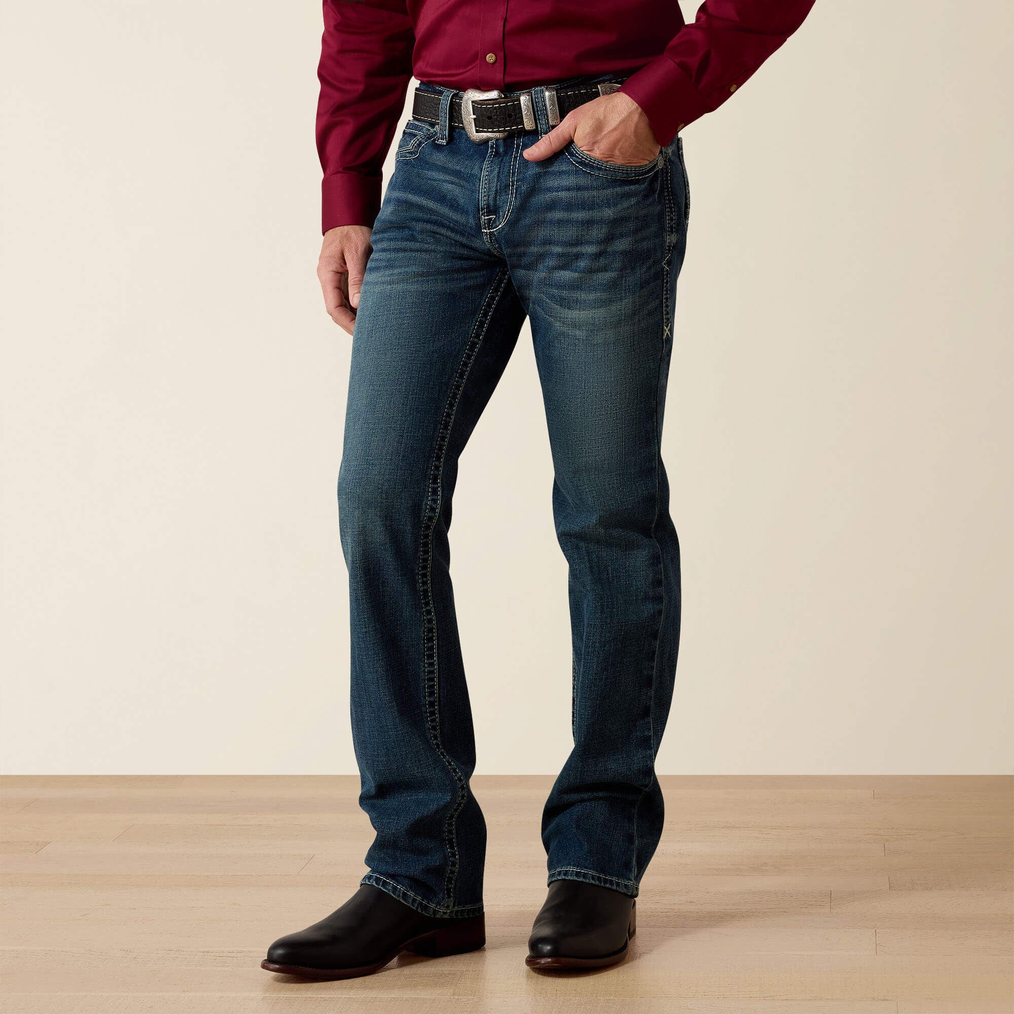 M7 Rocker Stretch Coltrane Stackable Straight Leg Jean - Men|Trends
