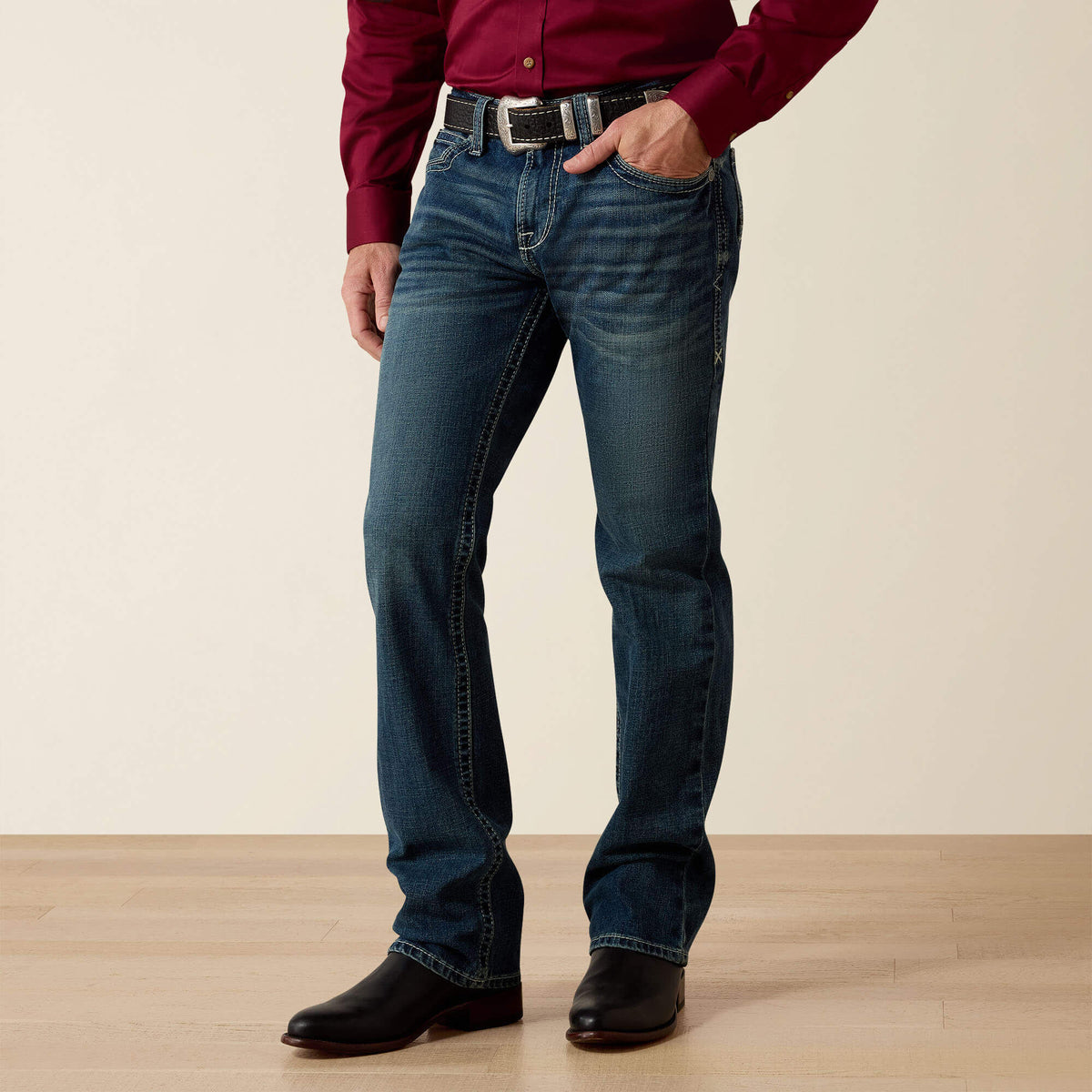 M7 Rocker Stretch Coltrane Stackable Straight Leg Jean - Men|Trends