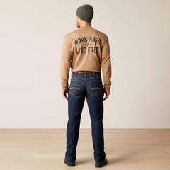 Rebar M4 Relaxed Rail Boot Cut Jean - Men