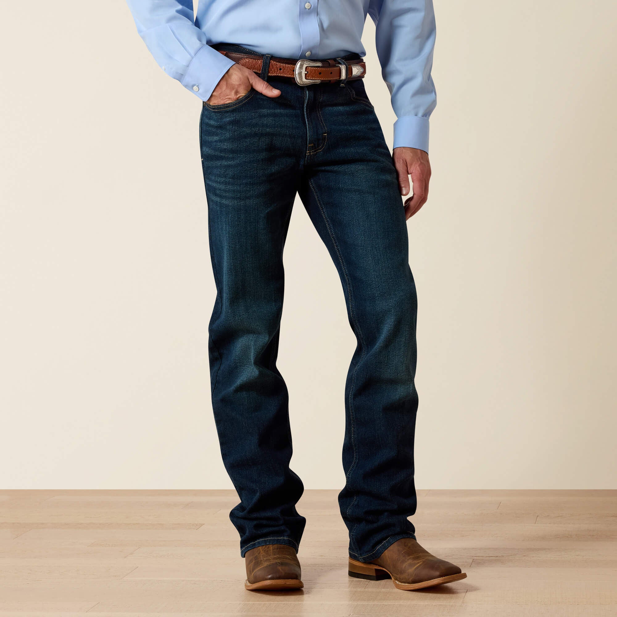 M5 Slim Stretch Legacy Stackable Straight Leg Jean - Men|Trends