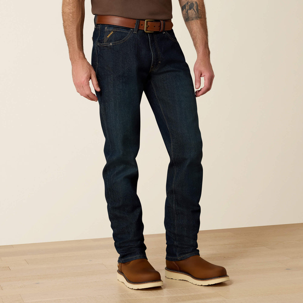 Rebar M4 Relaxed DuraStretch Basic Stackable Straight Leg Jean - Men