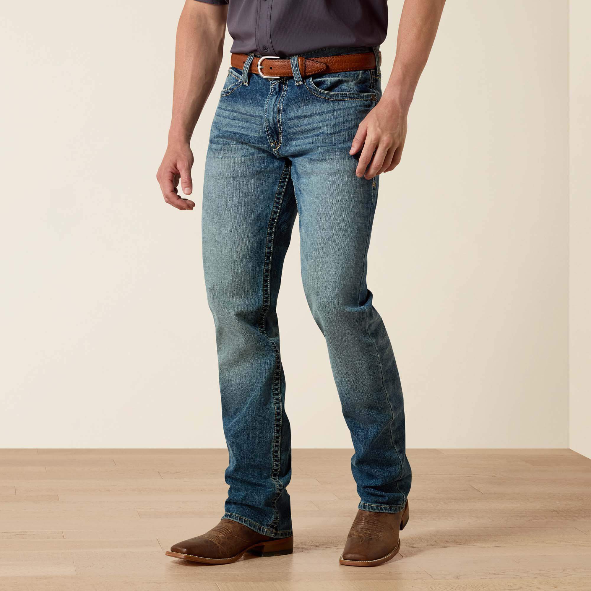 M4 Low Rise Stretch Shoreway Stackable Straight Leg Jean - Men|Trends