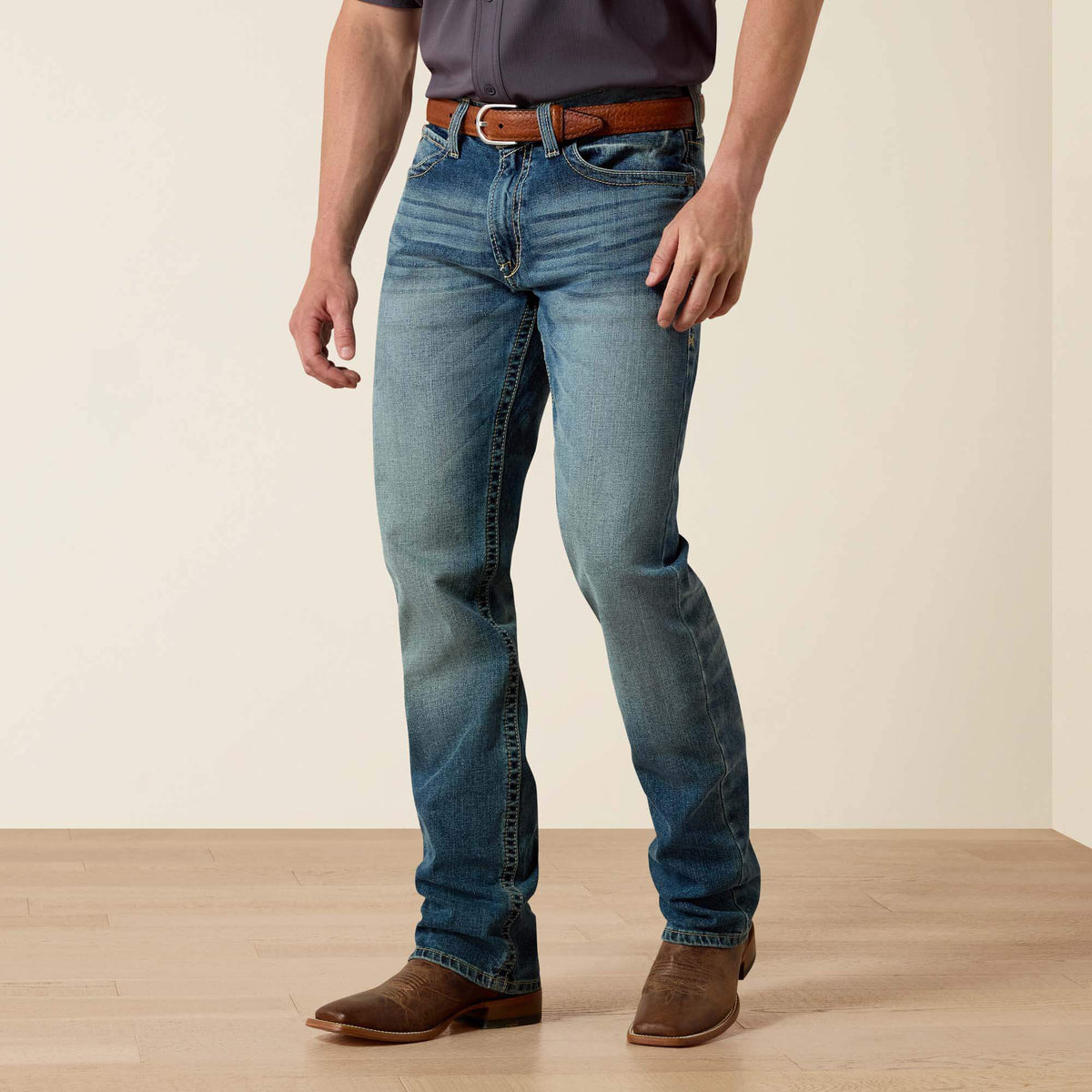 M4 Low Rise Stretch Shoreway Stackable Straight Leg Jean - Men|Trends