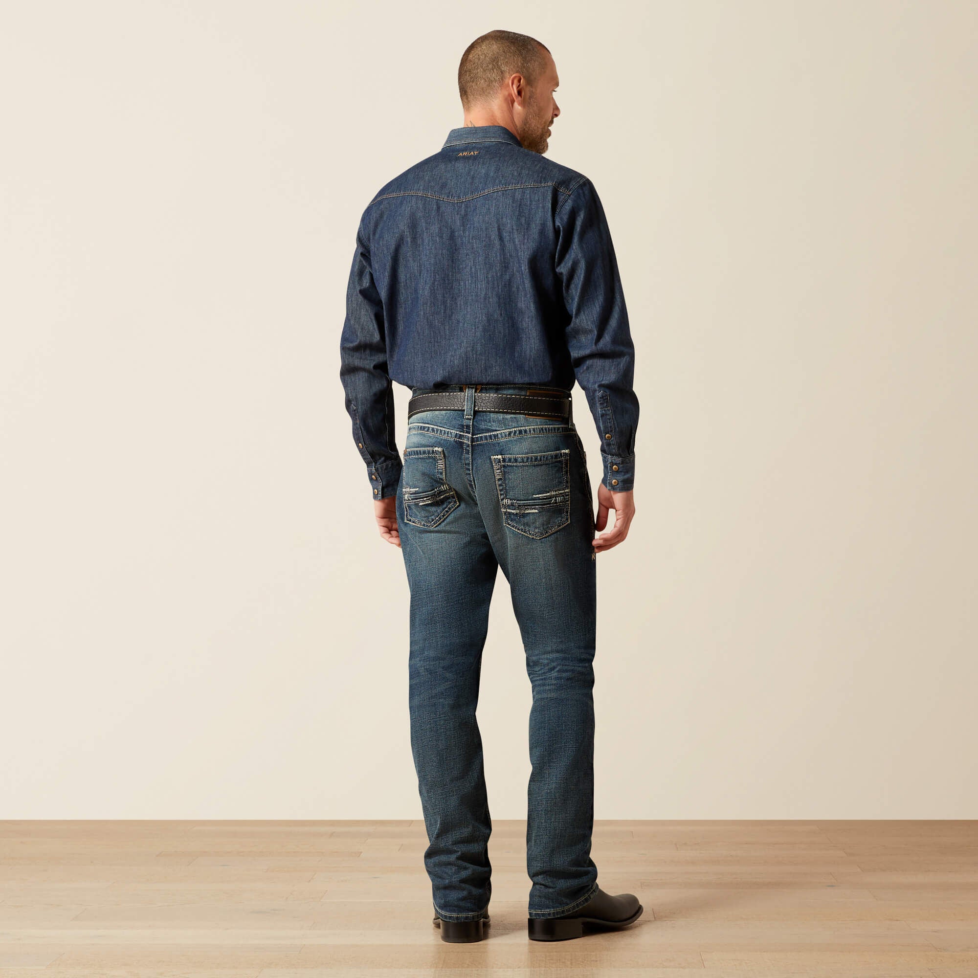 M5 Slim Stretch Adkins Stackable Straight Leg Jean - Men|Trends