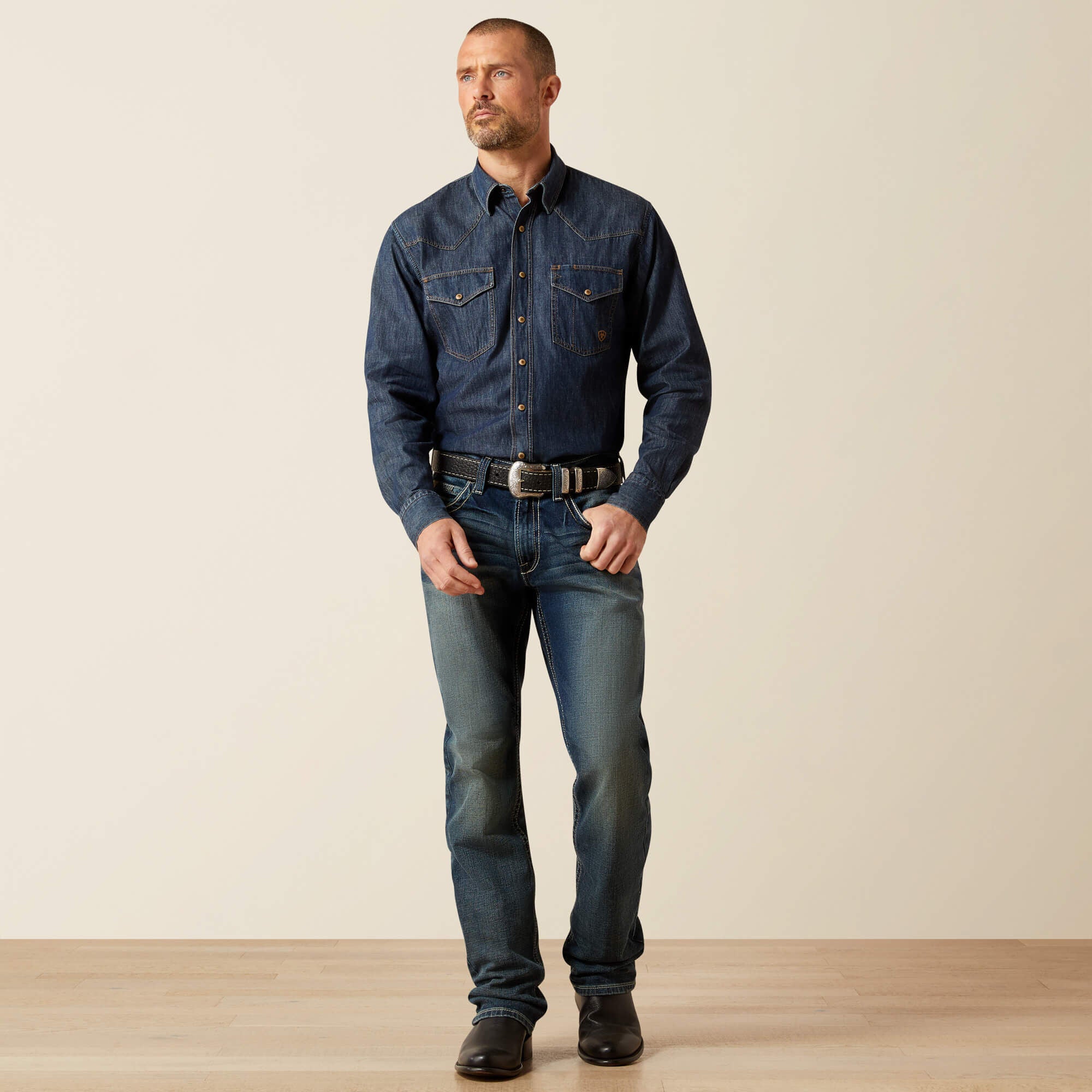 M5 Slim Stretch Adkins Stackable Straight Leg Jean - Men|Trends