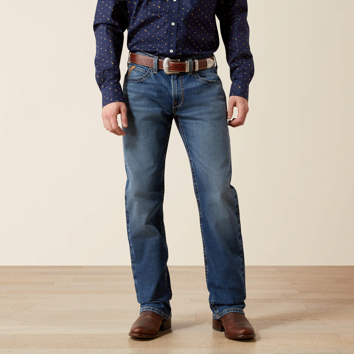 M5 Straight Calico Straight Leg Jean - Men|Trends