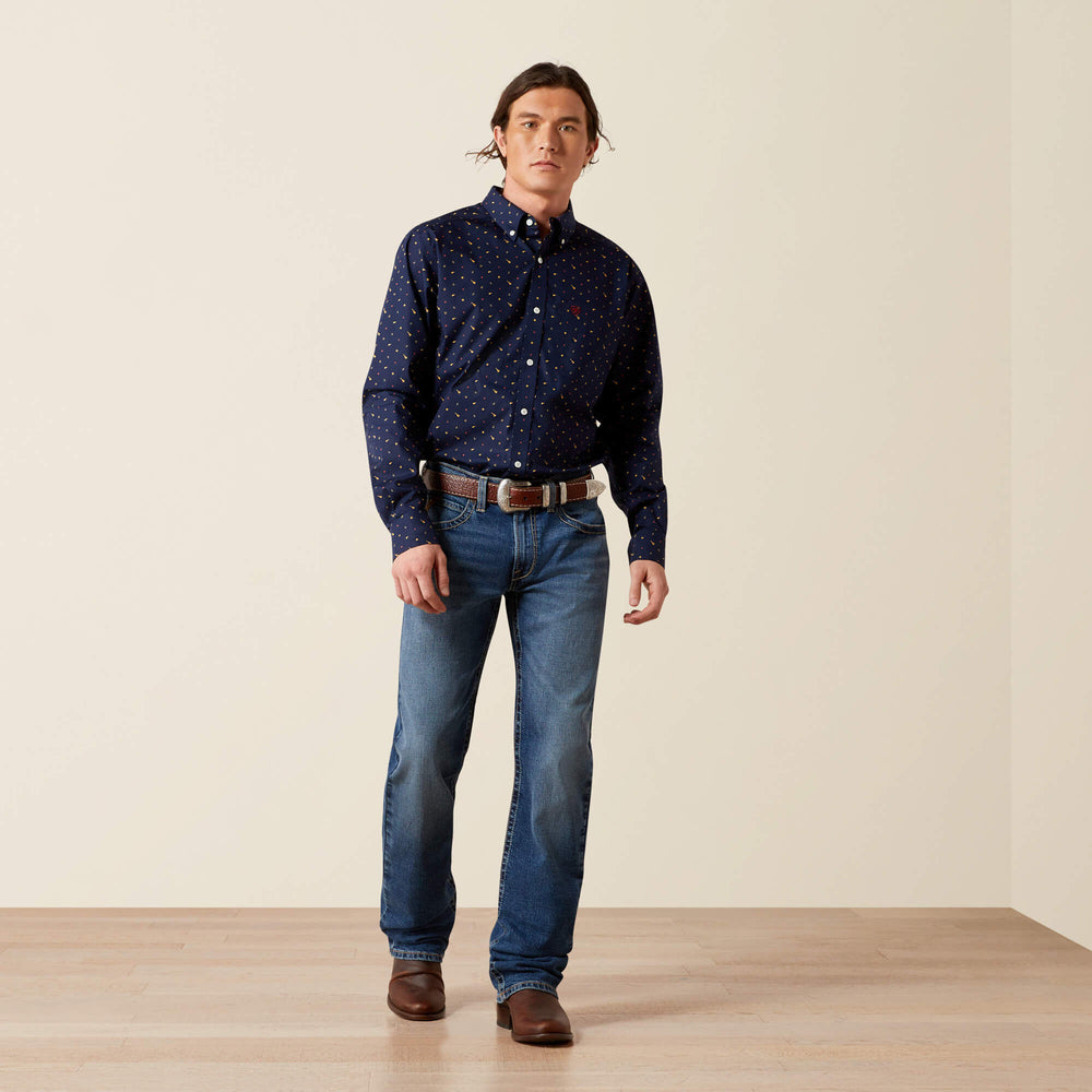 M5 Straight Calico Straight Leg Jean - Men|Trends