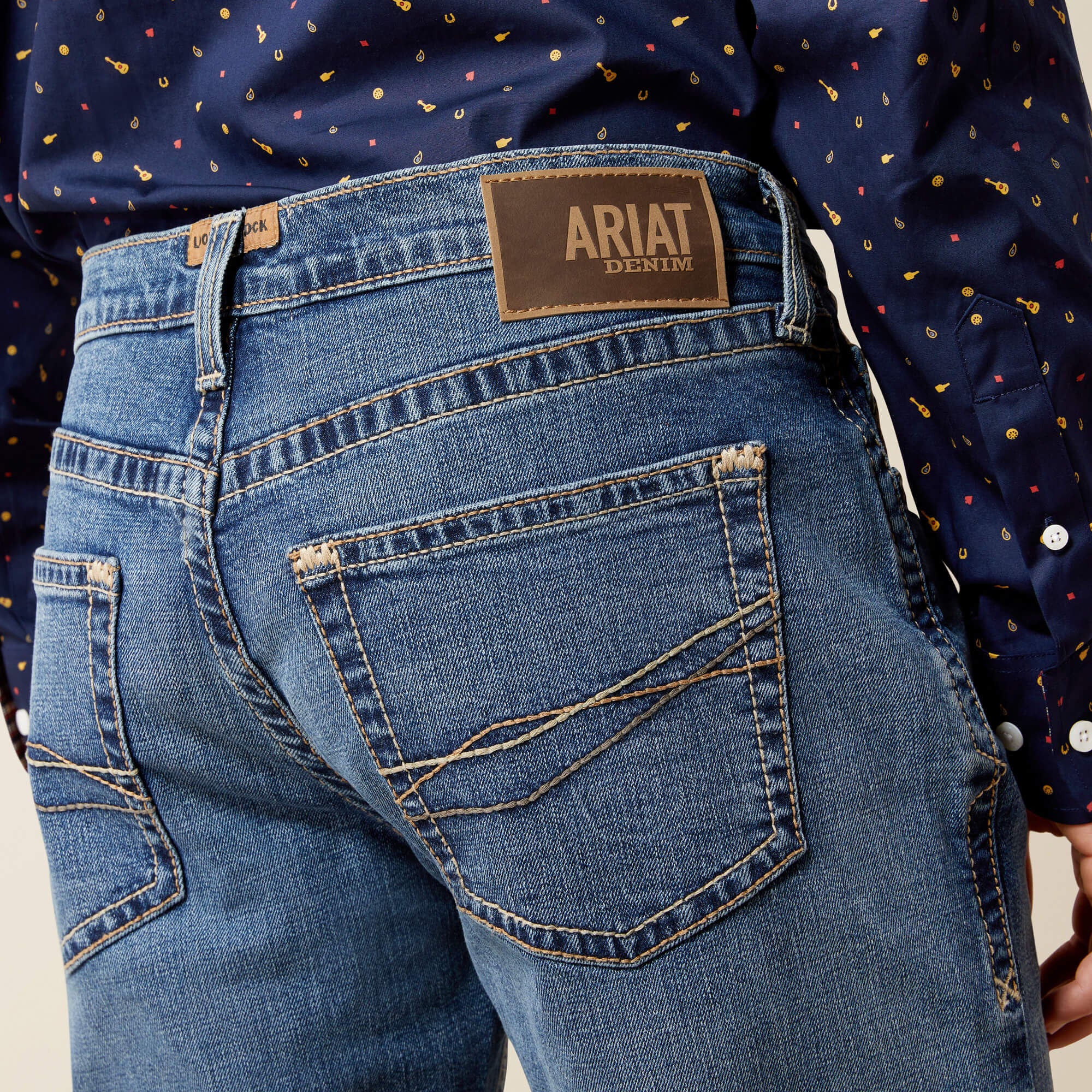 M5 Straight Calico Straight Leg Jean - Men|Trends