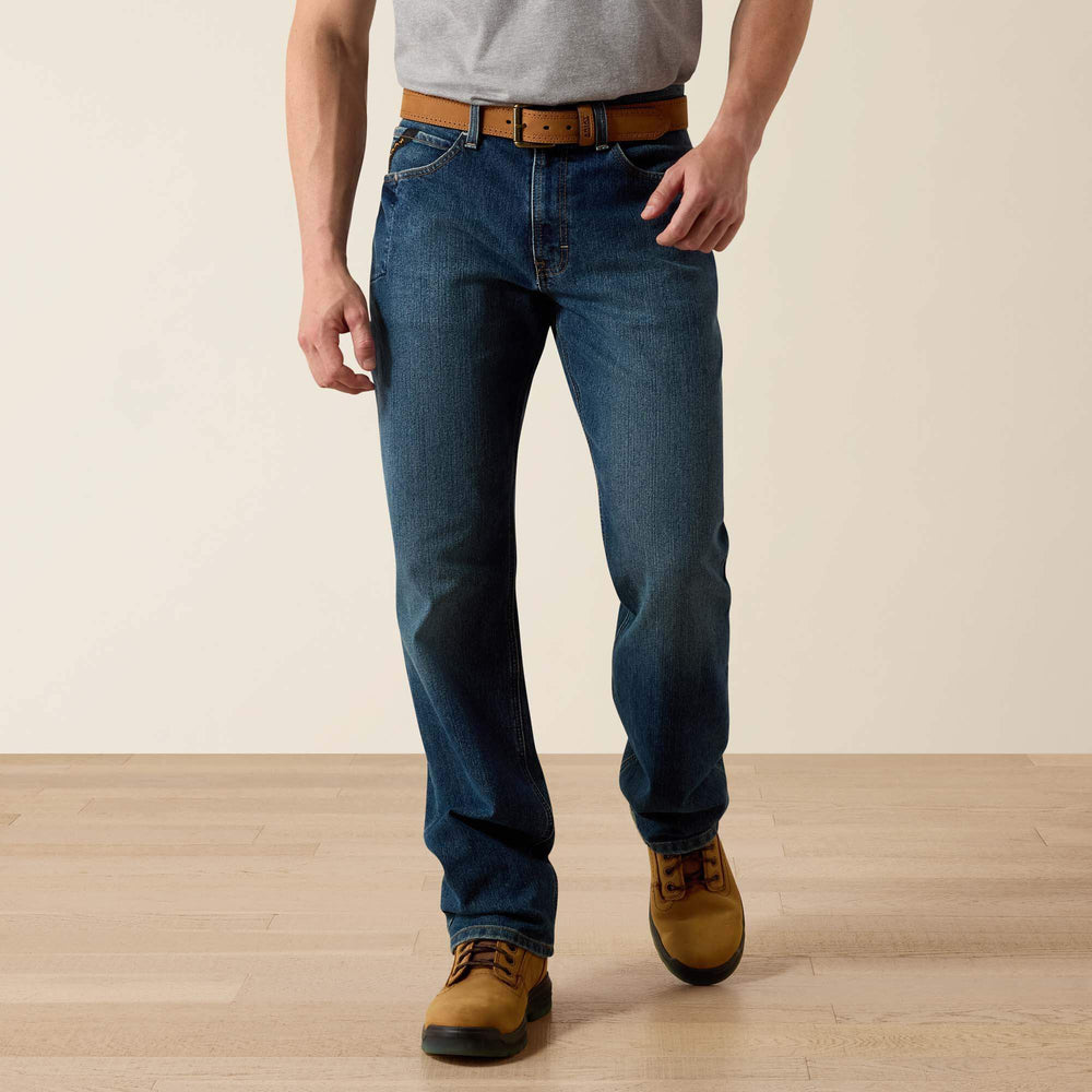 Rebar M3 Loose DuraStretch Basic Stackable Straight Leg Jean - Men