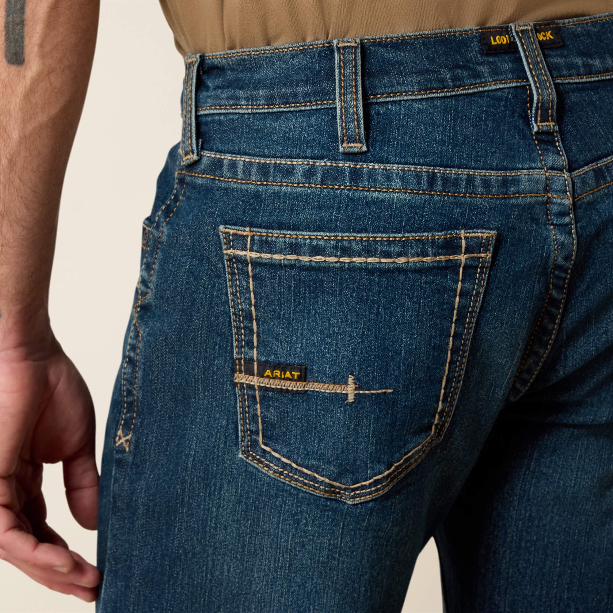 Rebar M7 DuraStretch Edge Stackable Straight Leg Jean - Men