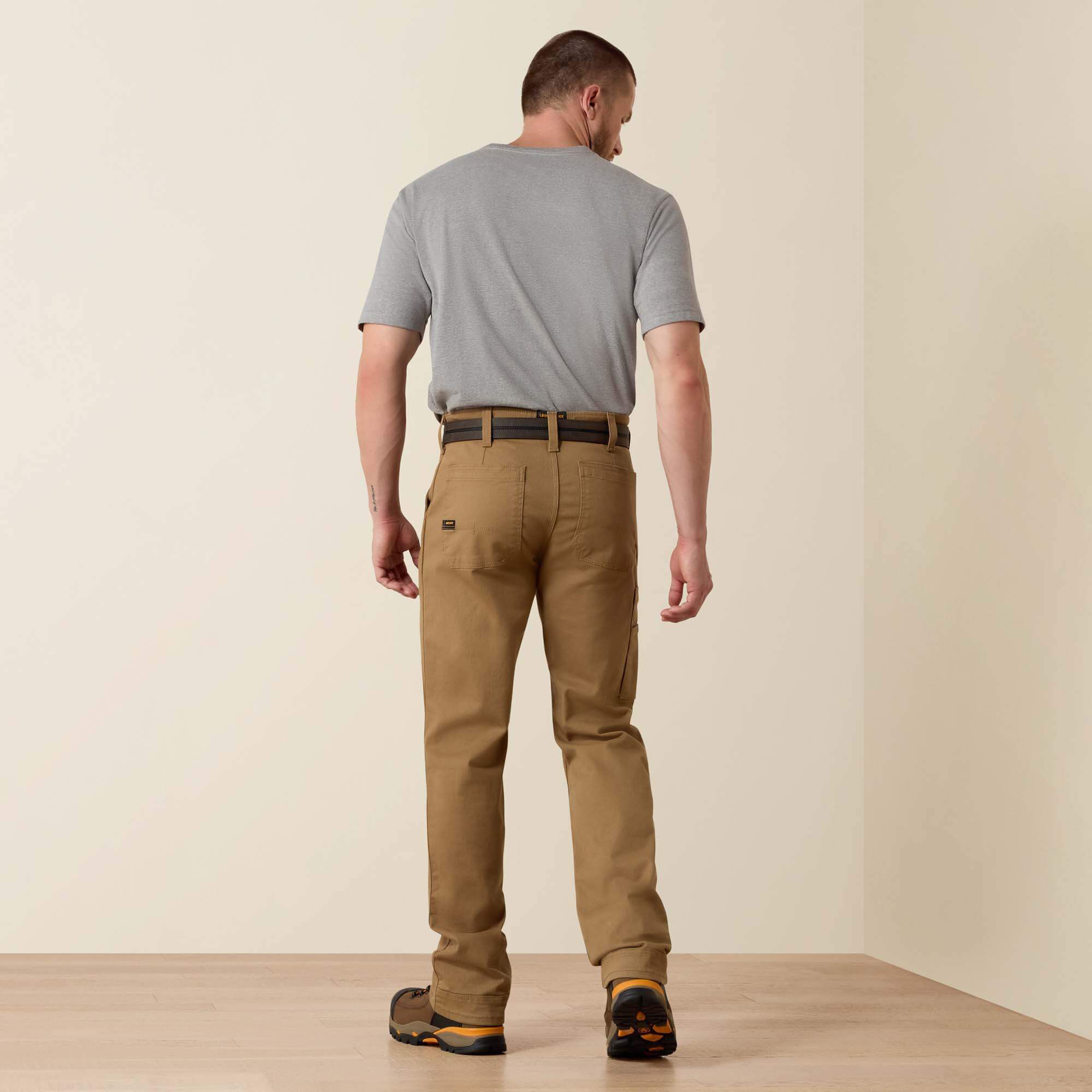 Rebar M4 Relaxed DuraStretch Washed Twill Dungaree Boot Cut Pant - Men