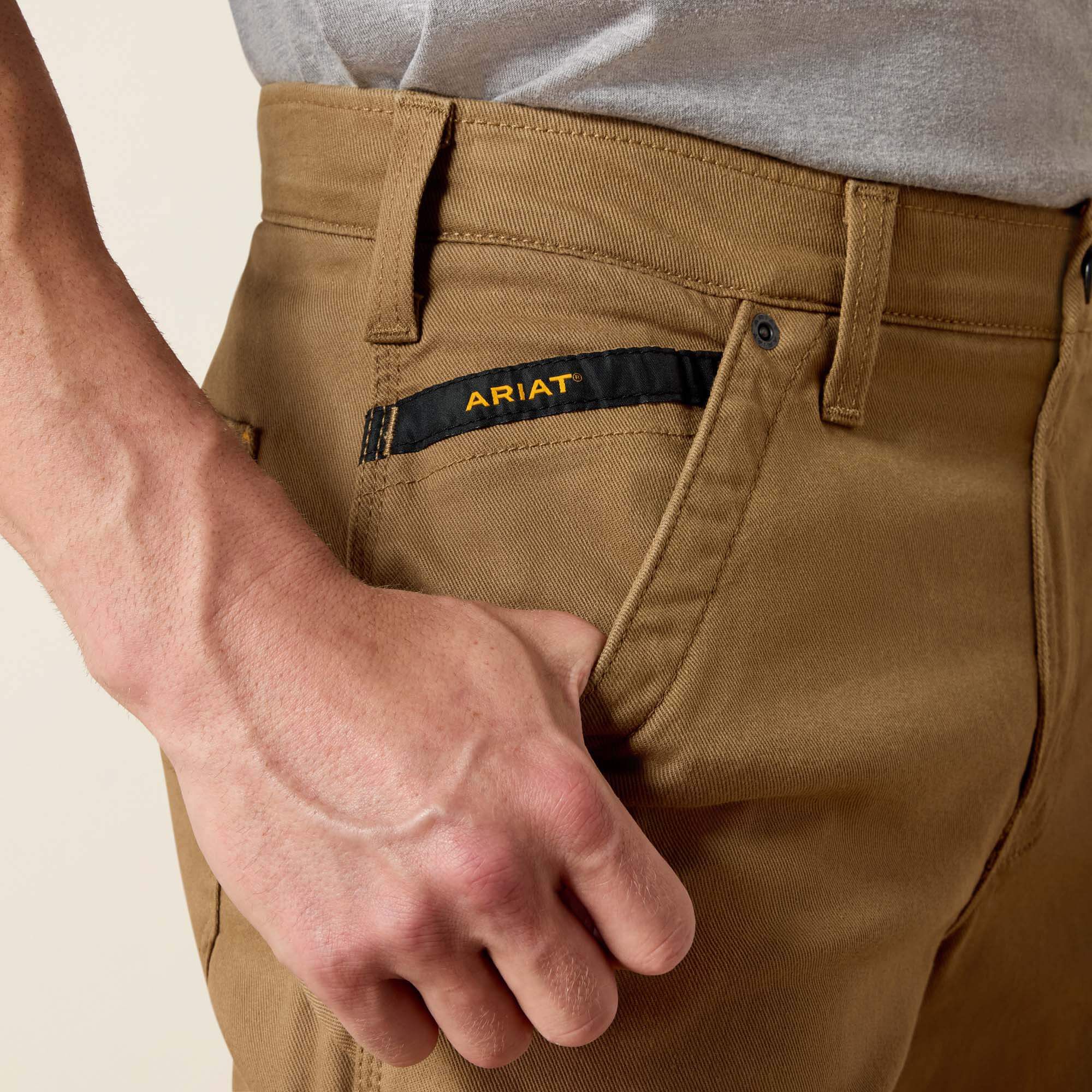 Rebar M4 Relaxed DuraStretch Washed Twill Dungaree Boot Cut Pant - Men