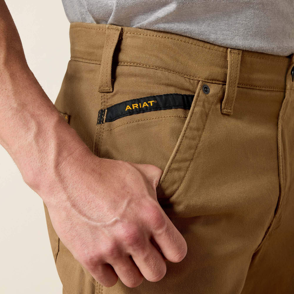 Rebar M4 Relaxed DuraStretch Washed Twill Dungaree Boot Cut Pant - Men