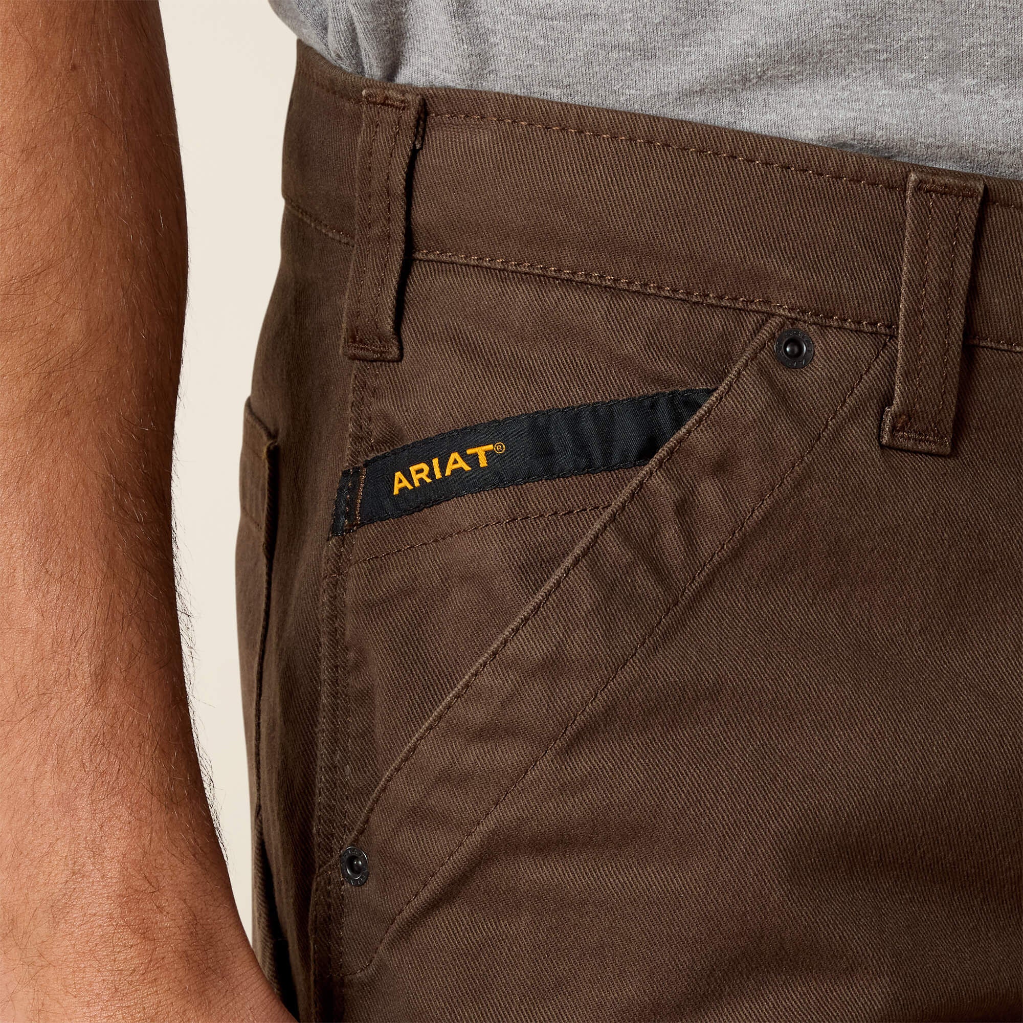 Rebar M5 Straight DuraStretch Washed Twill Dungaree Straight Leg Pant - Men