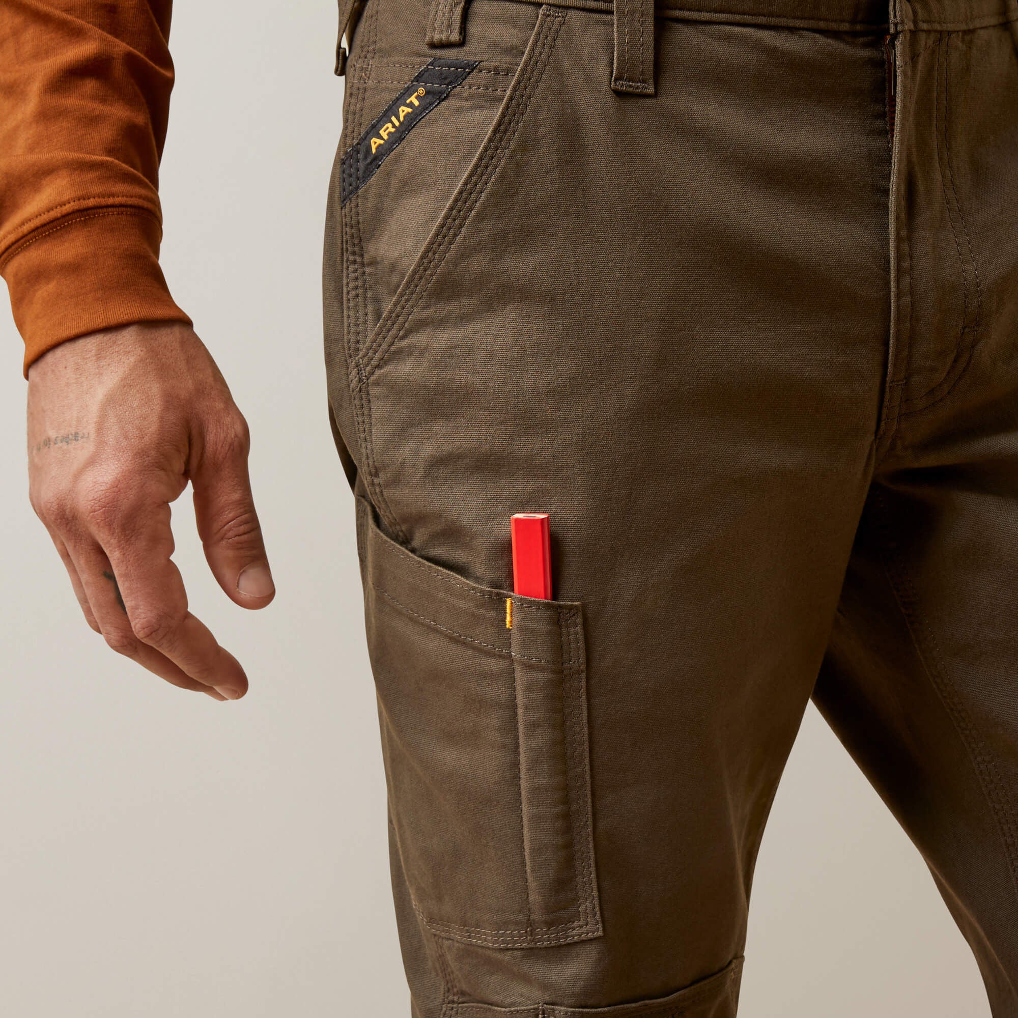 Rebar M5 Straight Made Tough Knee Guardian Straight - Men