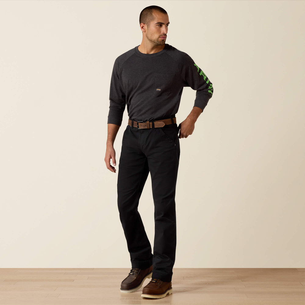 Rebar M5 Straight DuraStretch Washed Twill Dungaree Straight Leg Pant - Men