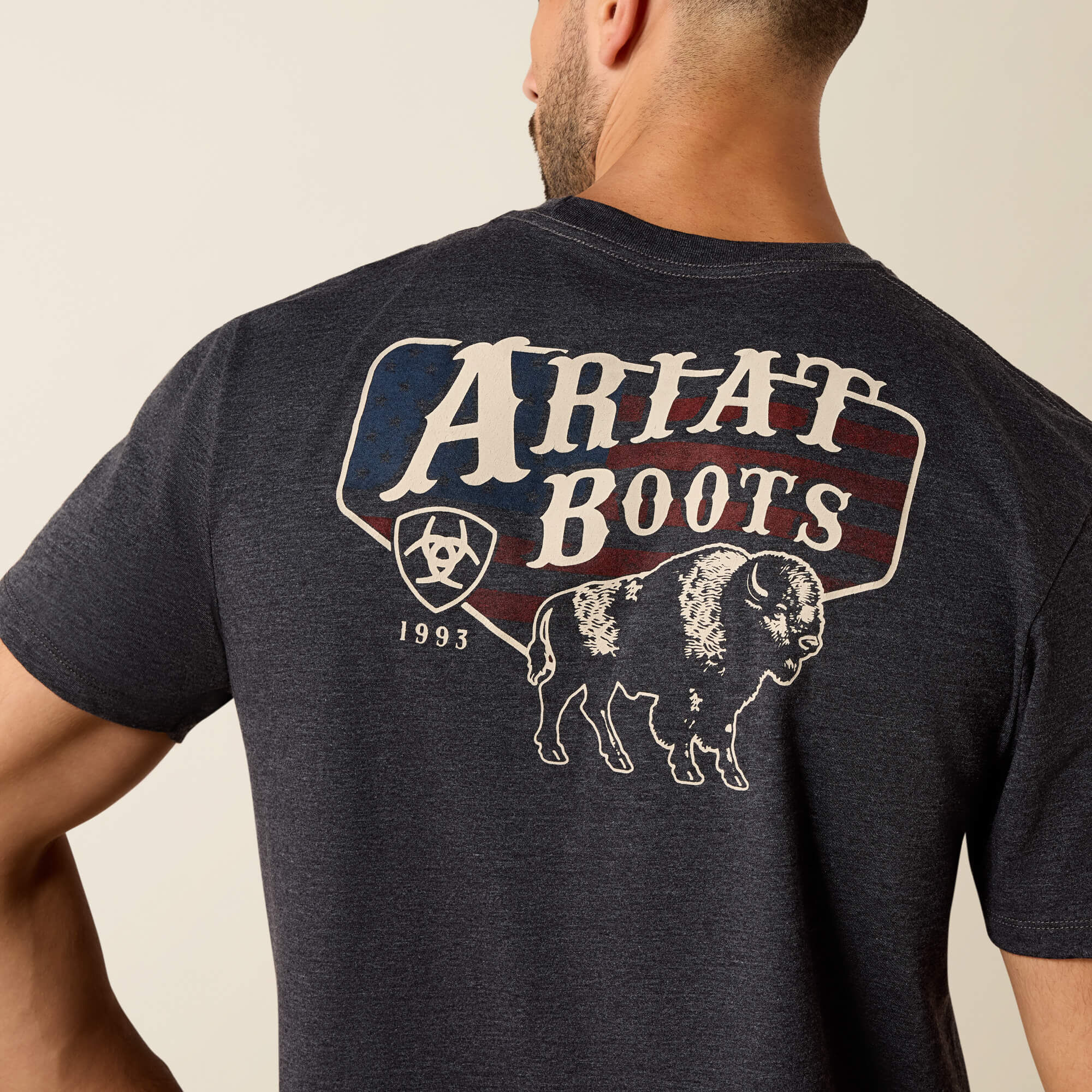 Ariat American Bison Classic Fit T-Shirt - Men