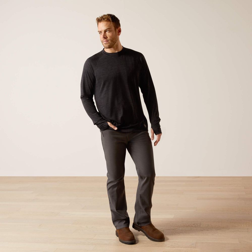 Rebar Gridwork Crewneck T-Shirt - Men