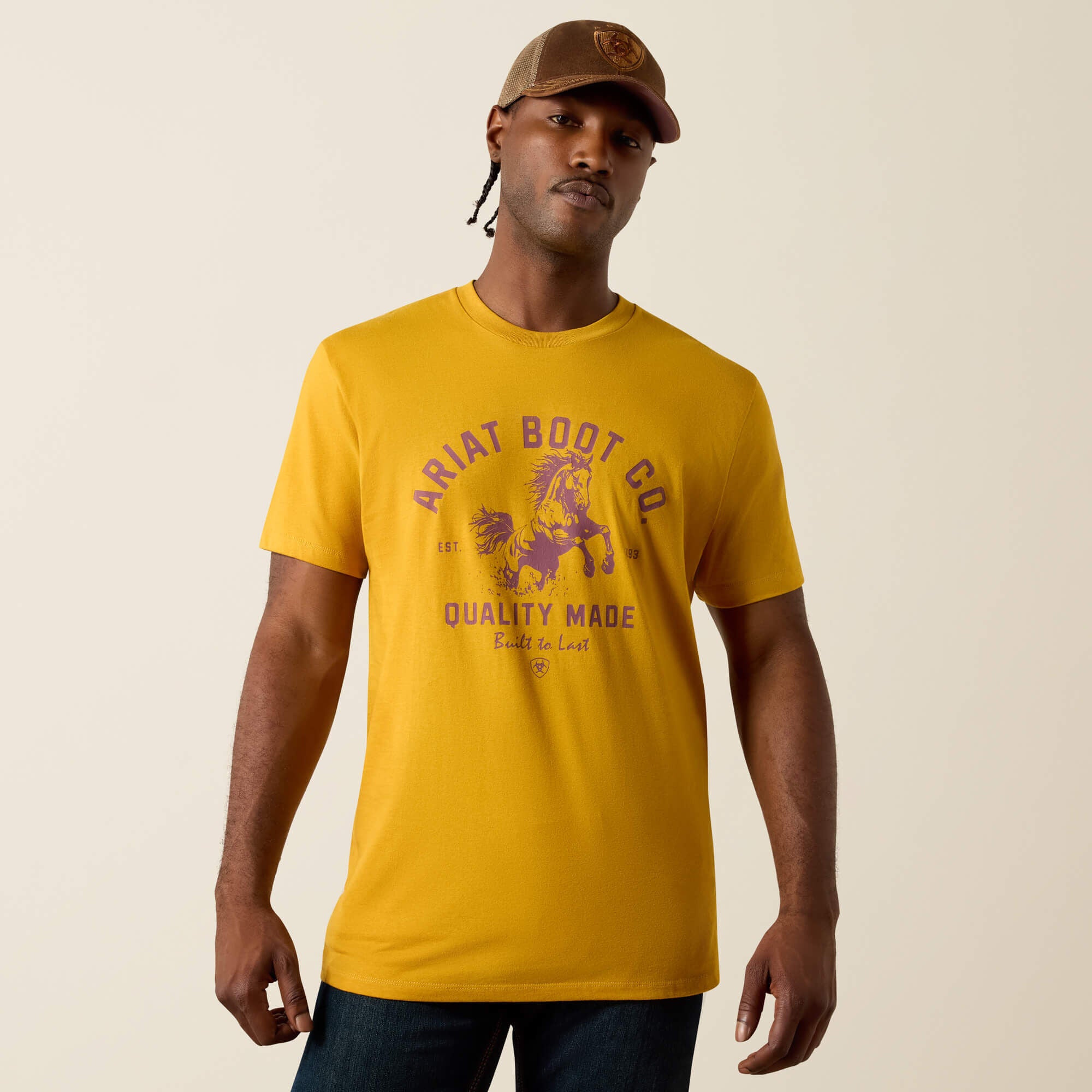 Ariat College Bronc Classic Fit T-Shirt - Men