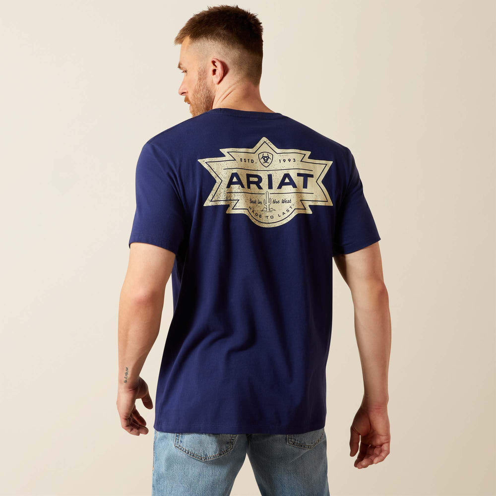 Ariat Mesa Motif Lockup T-Shirt - Men