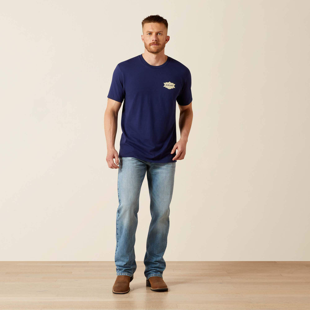Ariat Mesa Motif Lockup T-Shirt - Men