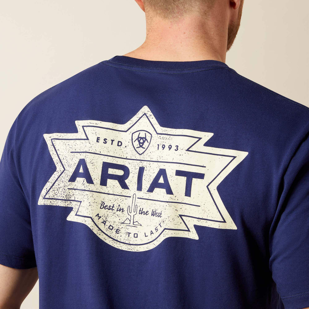 Ariat Mesa Motif Lockup T-Shirt - Men
