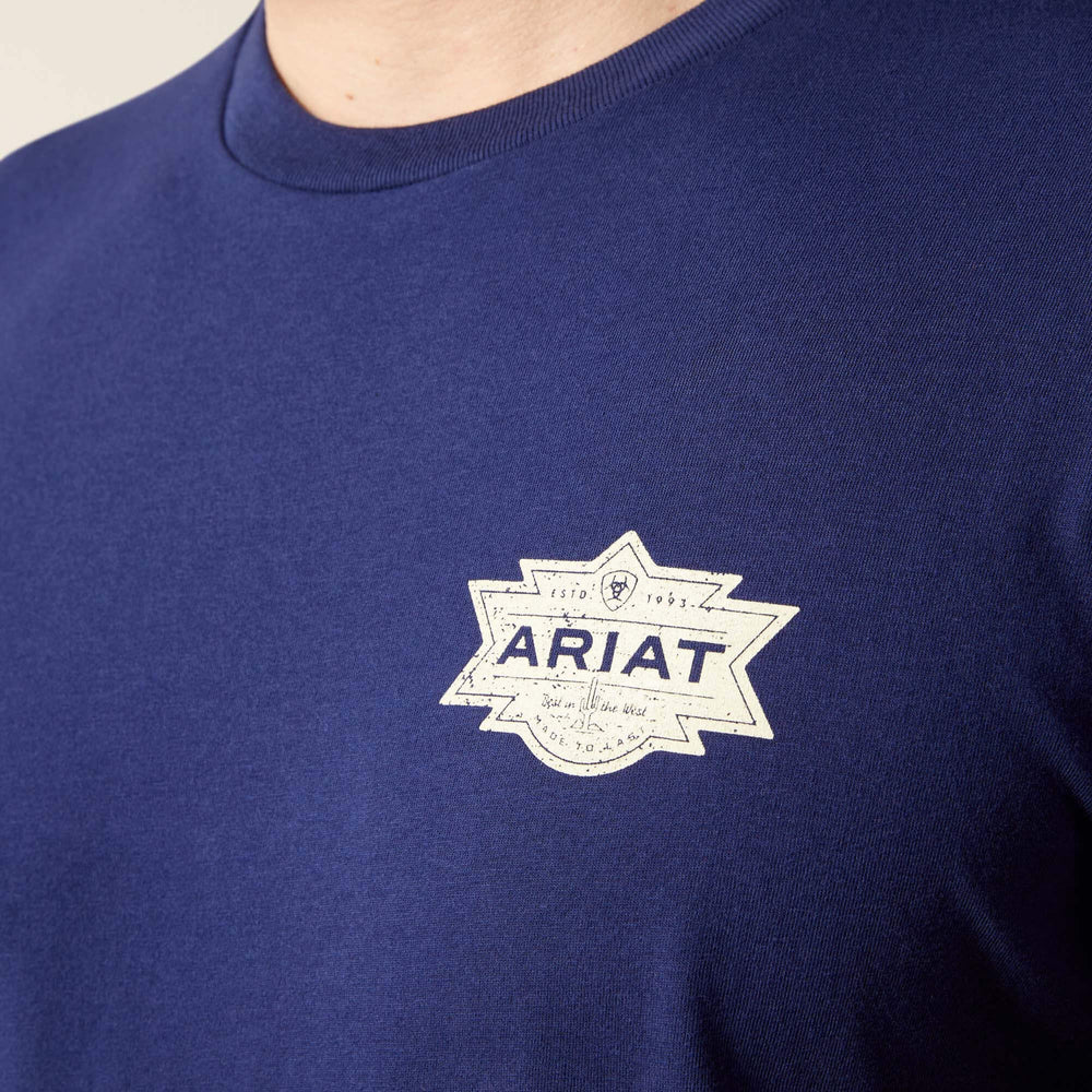 Ariat Mesa Motif Lockup T-Shirt - Men